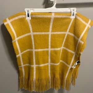 H&M mustard color scarf . Great for the fall with any .